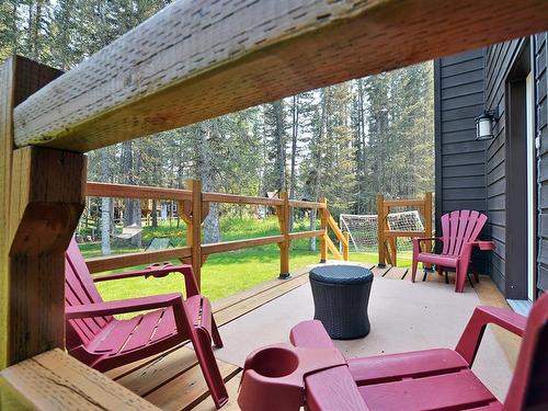 10 Wolf Crescent, Rural Rocky View County, AB - Outdoor With Deck Patio Veranda With Exterior
