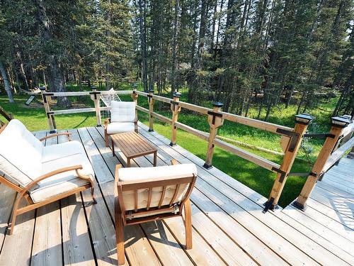 10 Wolf Crescent, Rural Rocky View County, AB - Outdoor With Deck Patio Veranda