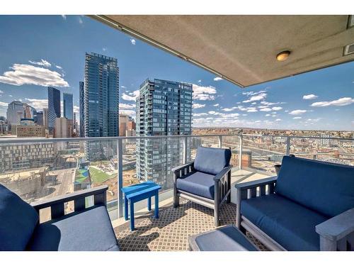 1908-510 6 Avenue Se, Calgary, AB - Outdoor With Balcony With View With Exterior