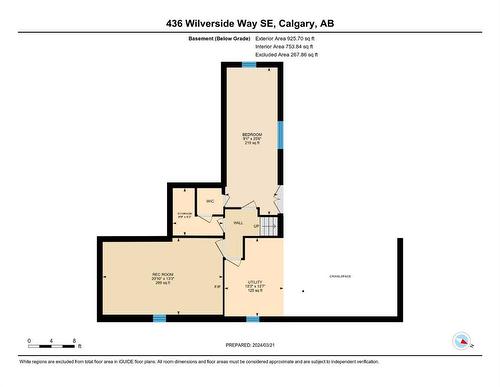 436 Wilverside Way Se, Calgary, AB - Indoor Photo Showing Garage