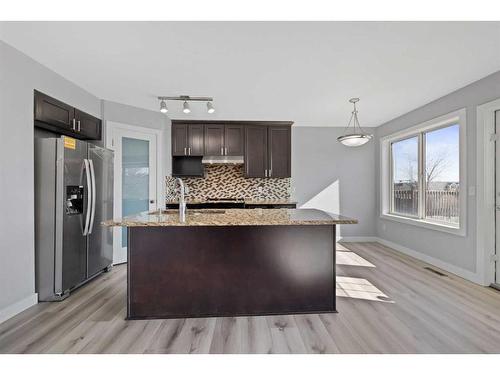 204 Covepark Close Ne, Calgary, AB - Indoor Photo Showing Kitchen With Upgraded Kitchen