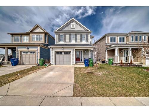 136 Windford Rise Sw, Airdrie, AB - Outdoor With Deck Patio Veranda With Facade