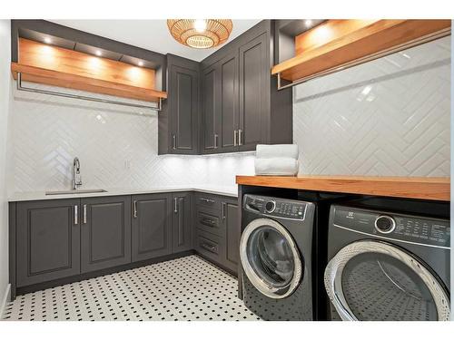 222 Marine Drive Se, Calgary, AB - Indoor Photo Showing Laundry Room