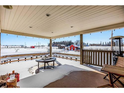 1318 Township Road 324, Rural Mountain View County, AB - Outdoor With Deck Patio Veranda With Exterior