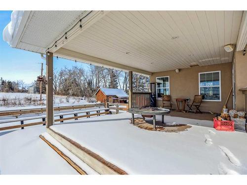 1318 Township Road 324, Rural Mountain View County, AB - Outdoor With Deck Patio Veranda