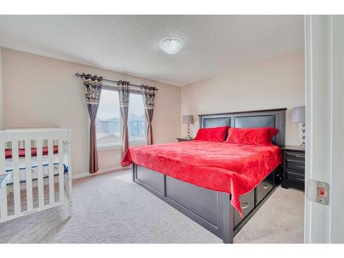 491 Savanna Boulevard Ne, Calgary, AB - Indoor Photo Showing Bedroom