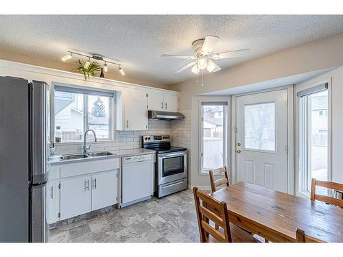 56 Martingrove Way Ne, Calgary, AB - Indoor Photo Showing Kitchen With Double Sink