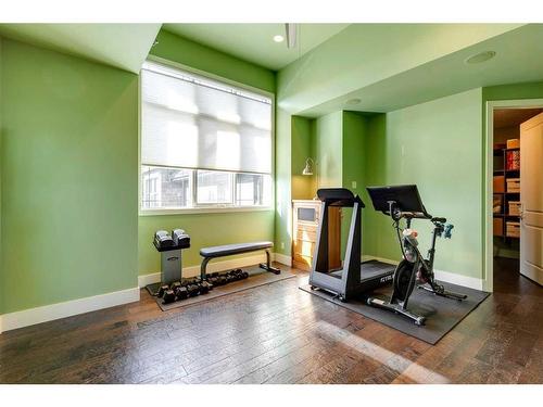 145 Chapala Point Se, Calgary, AB - Indoor Photo Showing Gym Room