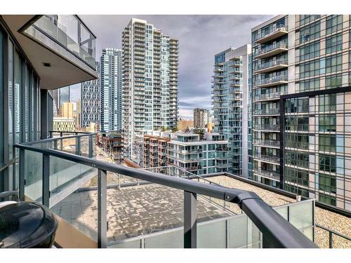 1008-615 6 Avenue Se, Calgary, AB - Outdoor With Balcony