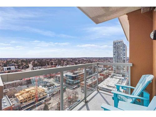 2302-817 15 Avenue Sw, Calgary, AB - Outdoor With Balcony With View