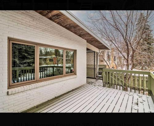 631 Kingsmere Crescent Sw, Calgary, AB - Outdoor With Deck Patio Veranda With Exterior