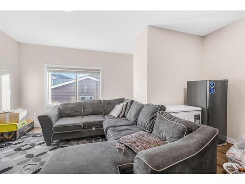 543 Cornerstone Avenue Ne, Calgary, AB - Indoor Photo Showing Living Room