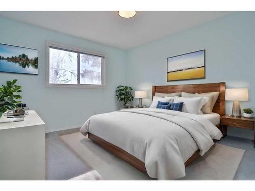 52 Falshire Terrace Ne, Calgary, AB - Indoor Photo Showing Bedroom