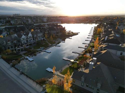 538 Mahogany Manor Se, Calgary, AB - Outdoor With Body Of Water With View