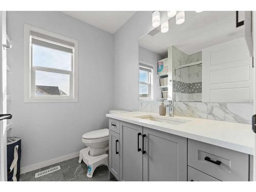 314 Chelsea Hollow, Chestermere, AB - Indoor Photo Showing Bathroom
