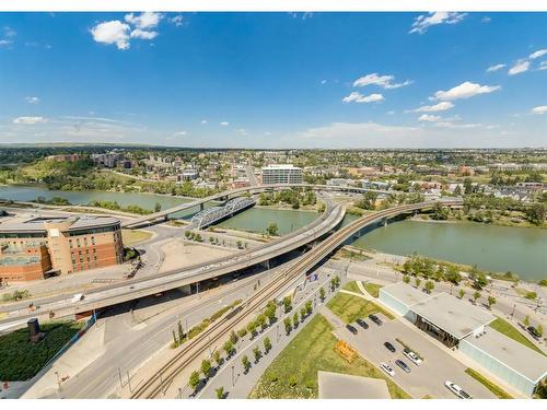 2402-510 6 Avenue Se, Calgary, AB - Outdoor With Body Of Water With View