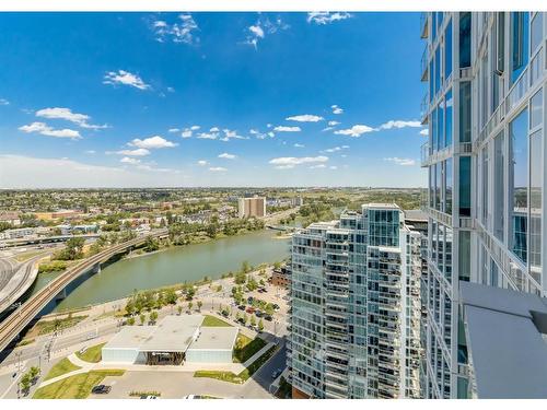 2402-510 6 Avenue Se, Calgary, AB - Outdoor With Body Of Water With View