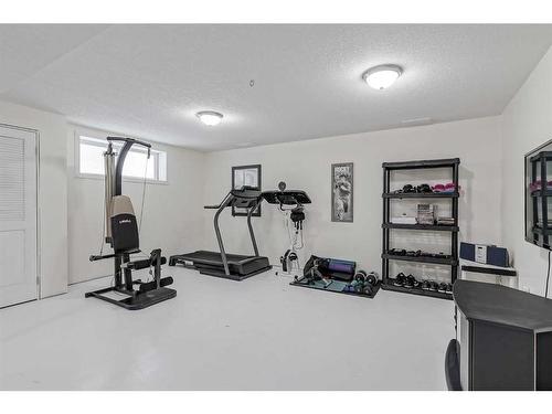 161 Rainbow Falls Heath, Chestermere, AB - Indoor Photo Showing Gym Room