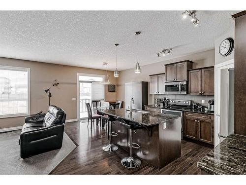 161 Rainbow Falls Heath, Chestermere, AB - Indoor Photo Showing Kitchen With Stainless Steel Kitchen With Upgraded Kitchen