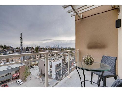 612-3410 20 Street Sw, Calgary, AB - Outdoor With Balcony With View