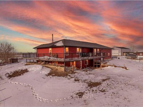 183065 Range Road 231, Rural Vulcan County, AB - Outdoor With Deck Patio Veranda With View