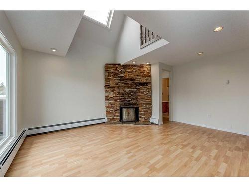 301-1817 14A Street Sw, Calgary, AB - Indoor With Fireplace