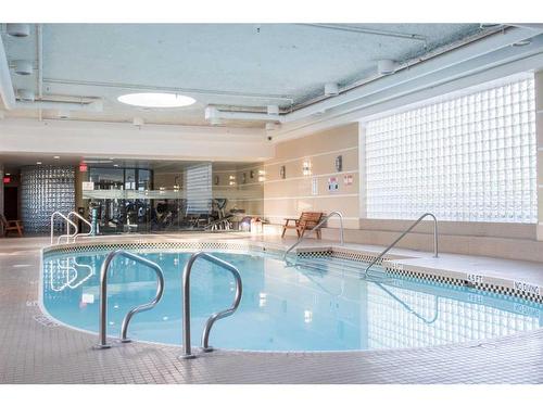 603-1088 6 Avenue Sw, Calgary, AB - Indoor Photo Showing Other Room With In Ground Pool