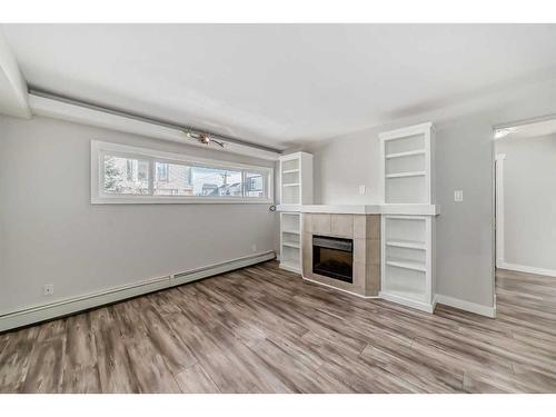 3-2104 17 Street Sw, Calgary, AB - Indoor With Fireplace