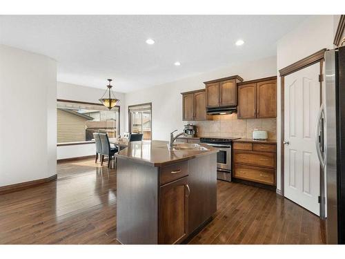 333 Mckenzie Towne Drive Se, Calgary, AB - Indoor Photo Showing Kitchen With Stainless Steel Kitchen With Double Sink