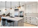 724 14A Street Se, Calgary, AB  - Indoor Photo Showing Kitchen With Upgraded Kitchen 