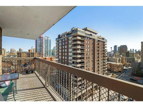 904-1020 14 Avenue Sw, Calgary, AB - Outdoor With Balcony