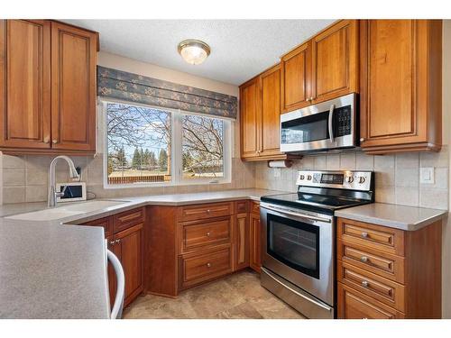 239 Parkland Crescent Se, Calgary, AB - Indoor Photo Showing Kitchen
