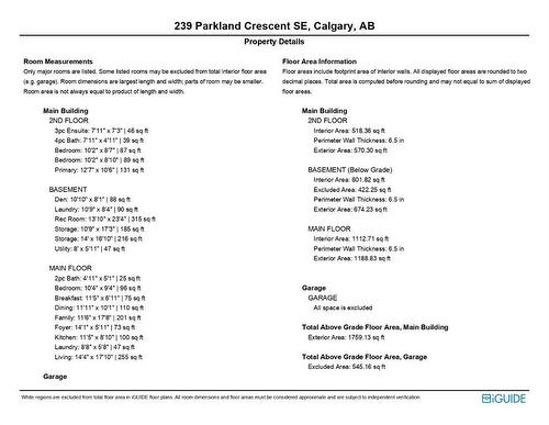239 Parkland Crescent Se, Calgary, AB - Other
