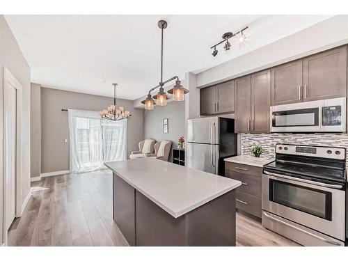 58 Redstone Circle Ne, Calgary, AB - Indoor Photo Showing Kitchen With Stainless Steel Kitchen