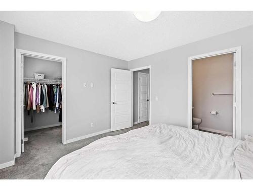 256 New Brighton Walk Se, Calgary, AB - Indoor Photo Showing Bedroom