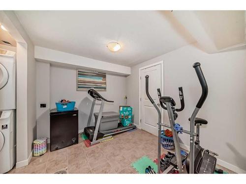 45 Falsby Place Ne, Calgary, AB - Indoor Photo Showing Gym Room