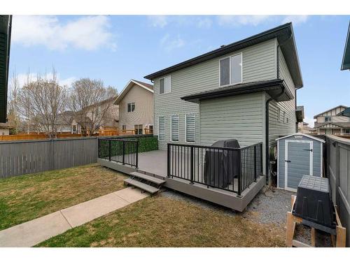128 Prestwick Point Se, Calgary, AB - Outdoor With Deck Patio Veranda With Exterior