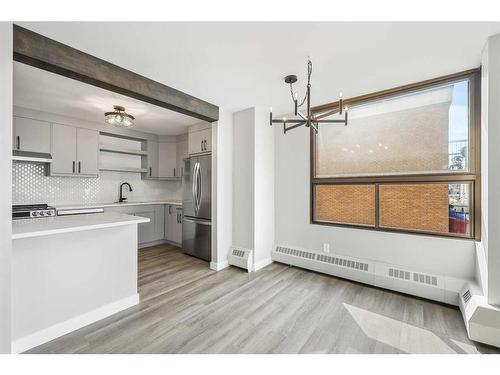 #601-1202 13 Avenue Sw, Calgary, AB - Indoor Photo Showing Kitchen With Upgraded Kitchen