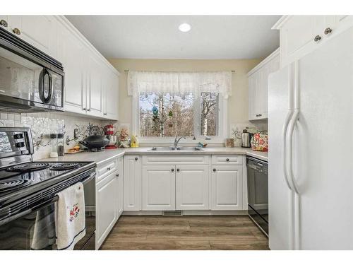 48068 244 Avenue West, Rural Foothills County, AB - Indoor Photo Showing Kitchen With Double Sink