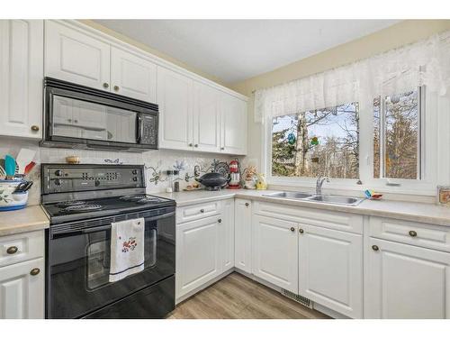 48068 244 Avenue West, Rural Foothills County, AB - Indoor Photo Showing Kitchen With Double Sink