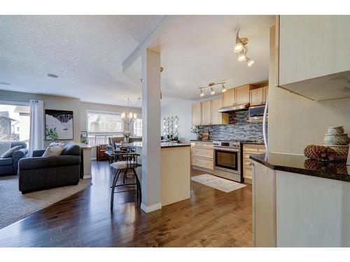 102 Chapalina Rise Se, Calgary, AB - Indoor Photo Showing Kitchen With Upgraded Kitchen