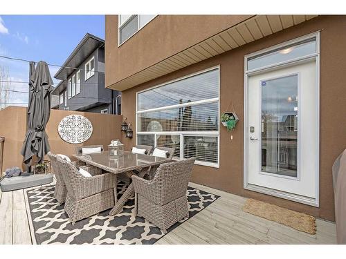 4927 21 Avenue Nw, Calgary, AB - Outdoor With Deck Patio Veranda With Exterior