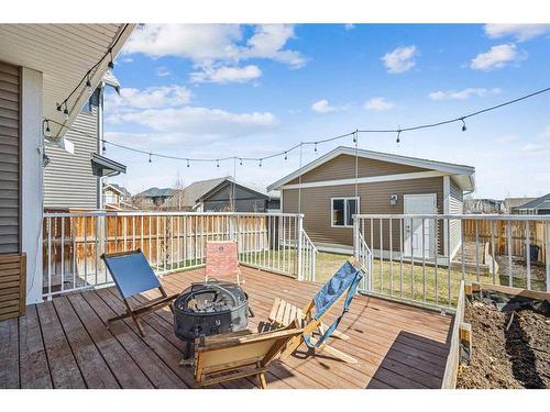 310 Cooperstown Common Sw, Airdrie, AB - Outdoor With Deck Patio Veranda With Exterior
