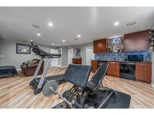 275 Chapalina Terrace Se, Calgary, AB - Indoor Photo Showing Gym Room