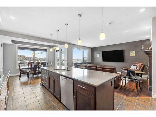 50 Sage Hill Way Nw, Calgary, AB - Indoor Photo Showing Kitchen With Upgraded Kitchen