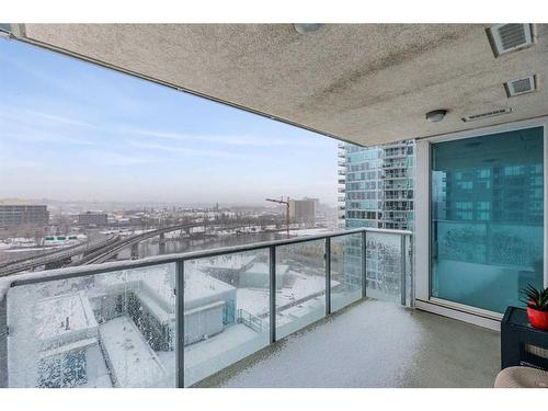 1102-510 6 Avenue Se, Calgary, AB - Outdoor With Balcony With View With Exterior