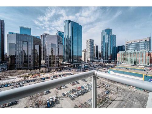 1216-222 Riverfront Avenue Sw, Calgary, AB - Outdoor With Balcony