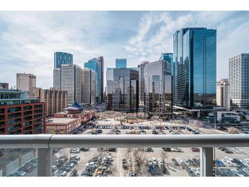 1216-222 Riverfront Avenue Sw, Calgary, AB - Outdoor With Balcony