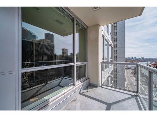 1216-222 Riverfront Avenue Sw, Calgary, AB - Outdoor With Balcony With Exterior