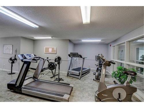179-15 Everstone Drive Sw, Calgary, AB - Indoor Photo Showing Gym Room
